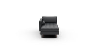 Ladybird Leather Laf Chaise - Tribeca Black