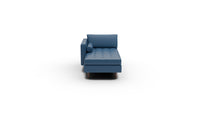 Ladybird Leather Laf Chaise - Tribeca Cobalt