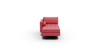 Ladybird Leather Laf Chaise - Tribeca Scarlet