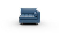 Ladybird Leather Raf Chair - Tribeca Cobalt