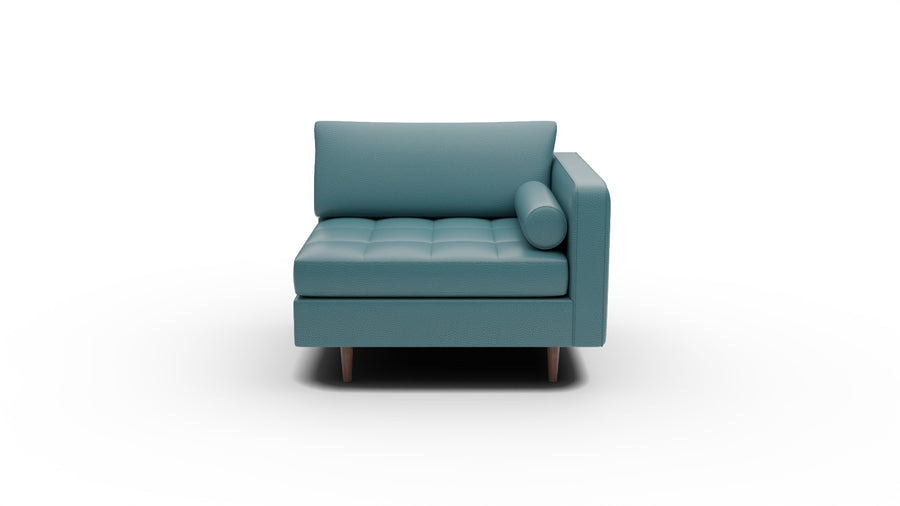 Ladybird Leather Raf Chair - Tribeca Lagoon