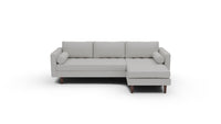 Ladybird 104" Leather Reversible Sofa Chaise - Tribeca Chelsea
