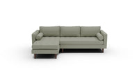 Ladybird 102" Left Chaise Sectional - Amigo II Sage