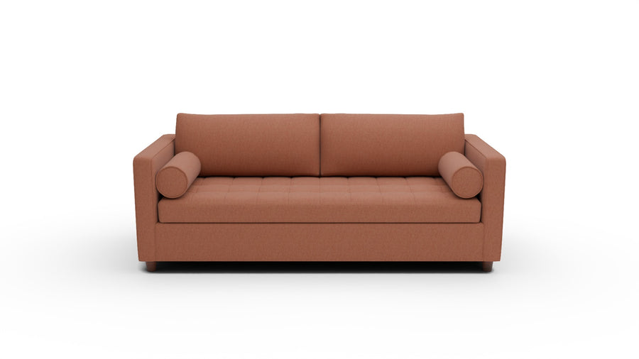Ladybird 88" Queen Sleeper Sofa - Wiley Rust