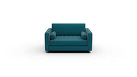 Ladybird 54" Twin Sleeper Chair - Superb Peacock