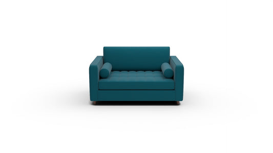 Ladybird 54" Twin Sleeper Chair - Superb Peacock