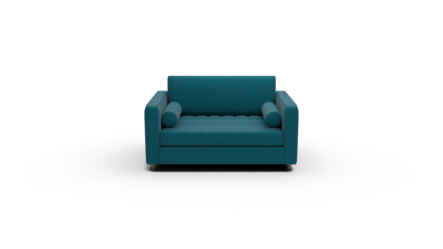 Ladybird 54" Twin Sleeper Chair - Superb Peacock