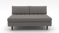 Ladybird Armless Loveseat - Peyton Slate