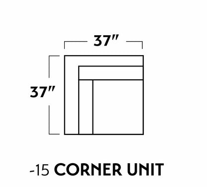 Ladybird Leather Corner Unit -