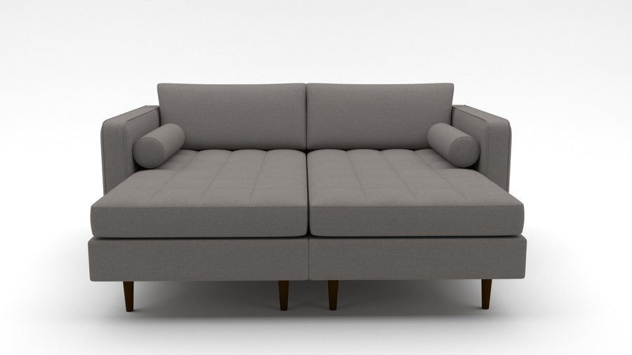 Ladybird 72" Double Chaise - Peyton Slate