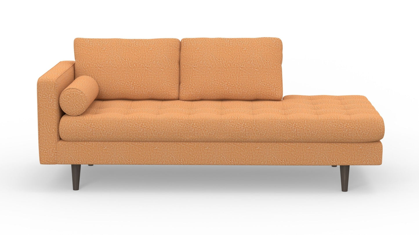 Ladybird 82" LAF Stand Alone Chaise - Nepal Clay