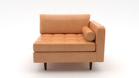 Ladybird Leather Raf Chair - Hudson Lager