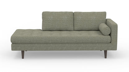 Ladybird 82" RAF Stand Alone Chaise - Nepal Olive