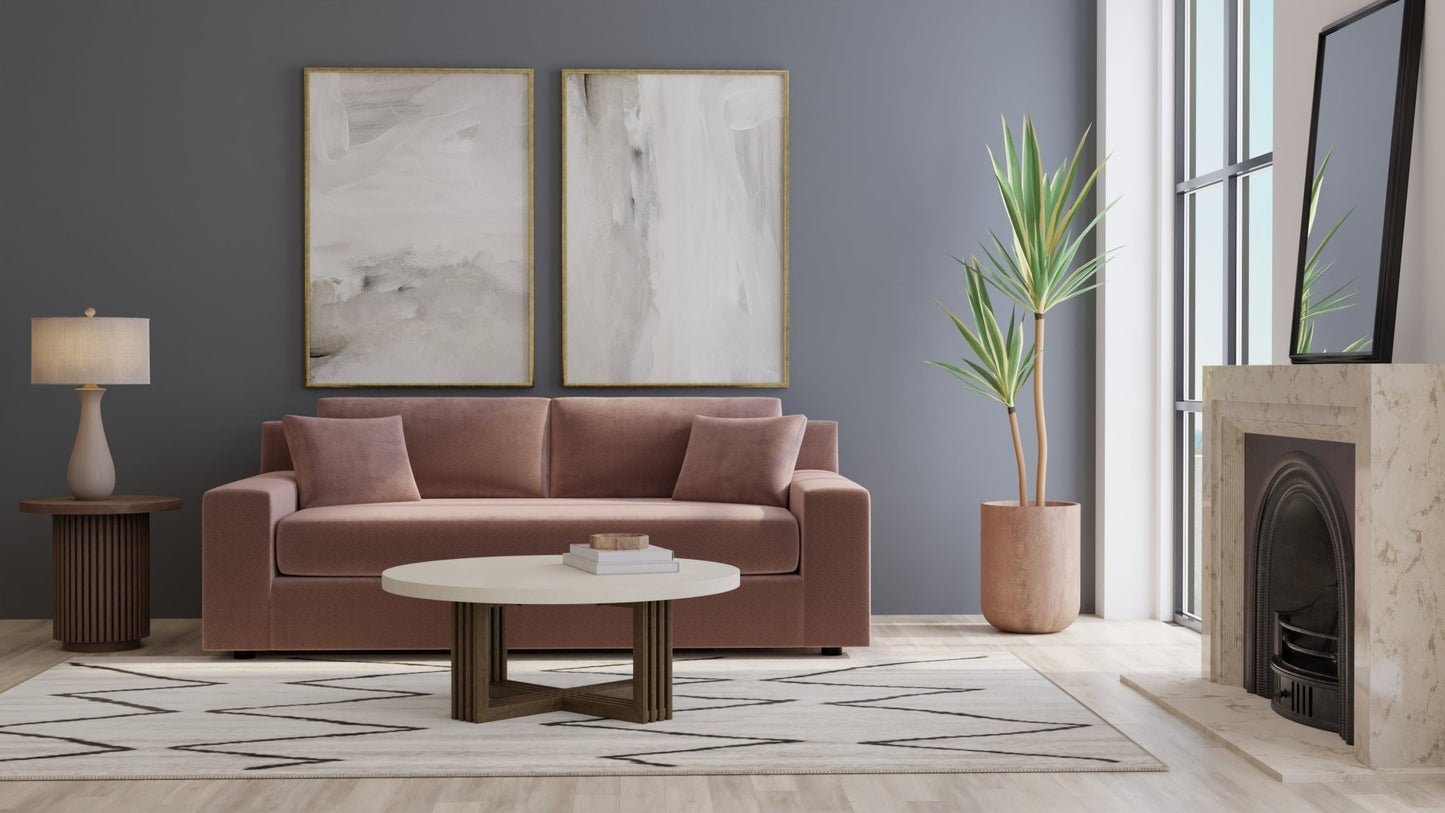 Lago Vista 92" Sofa - Amigo II Dusk