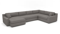 Lago Vista 182" Corner Sectional With Left Chaise - Peyton Slate