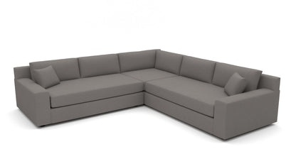 Lago Vista 130" Corner Sectional - Peyton Slate