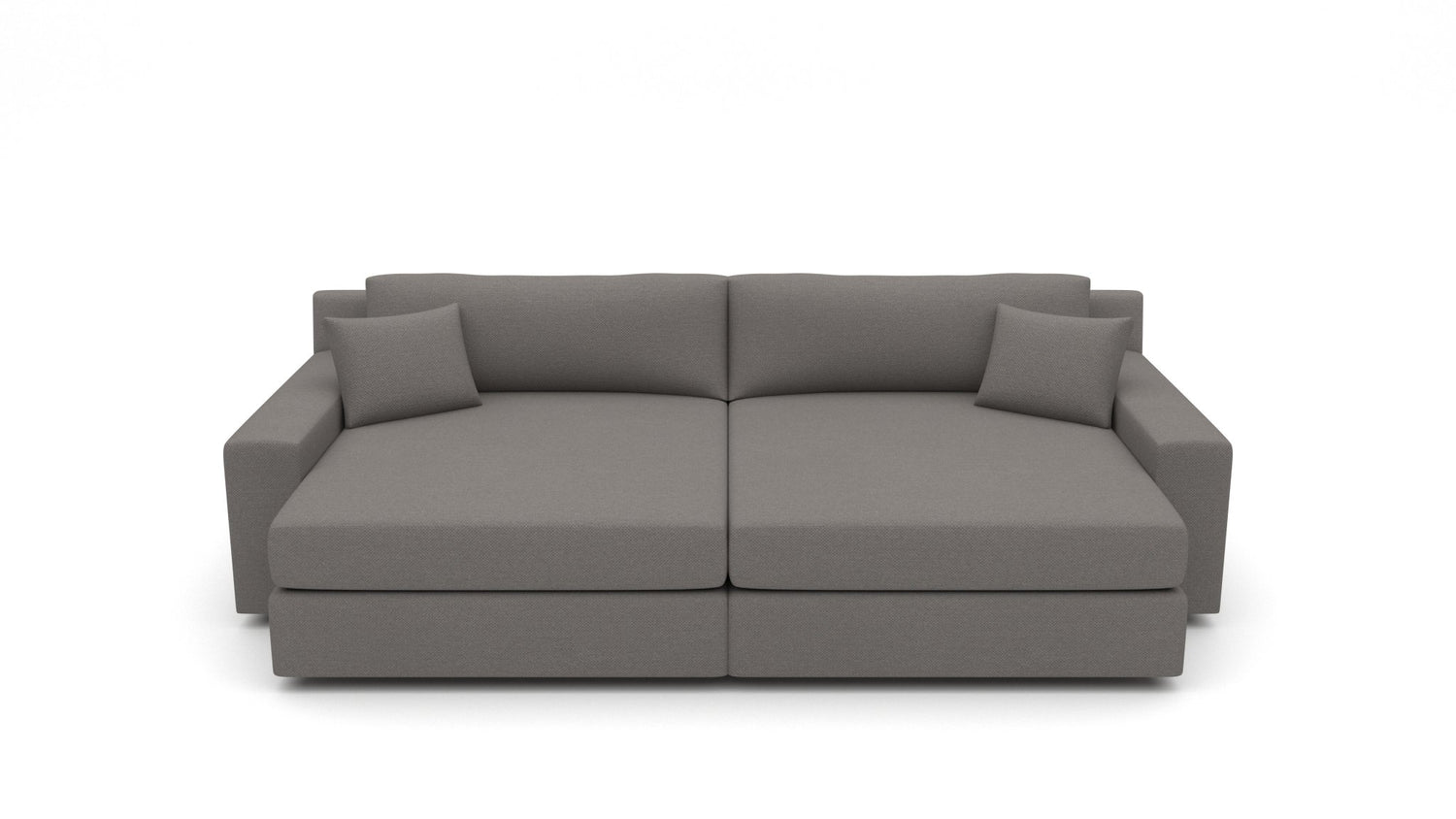 Lago Vista 120" Double Chaise - Peyton Slate