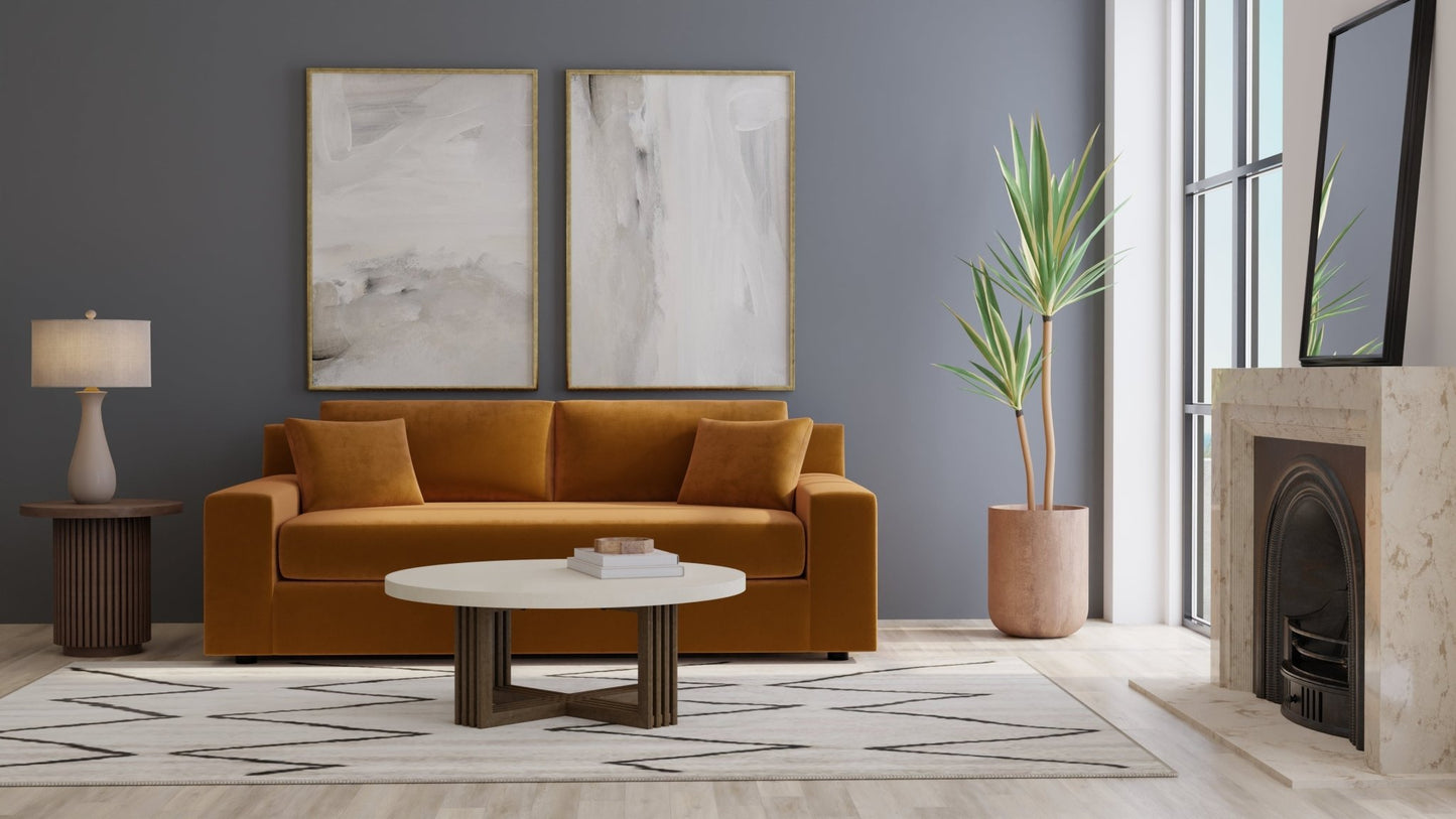 Lago Vista 92" Sofa - Sorrento Almond