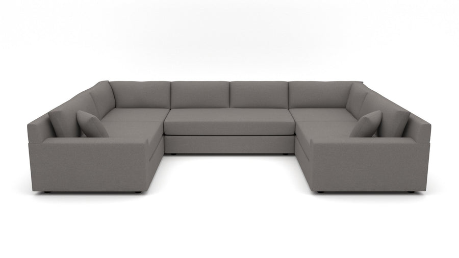 Lago Vista 172" Small U Sectional - Peyton Slate