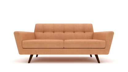 Lamar 69" Leather Loveseat -
