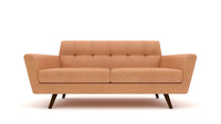 Lamar 69" Leather Loveseat - Hudson Lager