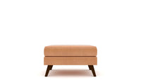 Lamar Leather Ottoman -
