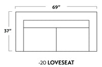Lamar 69" Loveseat - Peyton Slate
