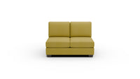 Manor Armless Loveseat - Dream Apple