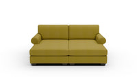 Manor 92" Double Chaise Sectional - Dream Apple