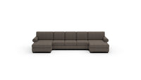 Manor 178" Double Chaise With Armless Sofa - Cordova Eclipse