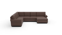 Manor 143" Medium Corner Sectional With Raf Chaise - Amigo II Dusk