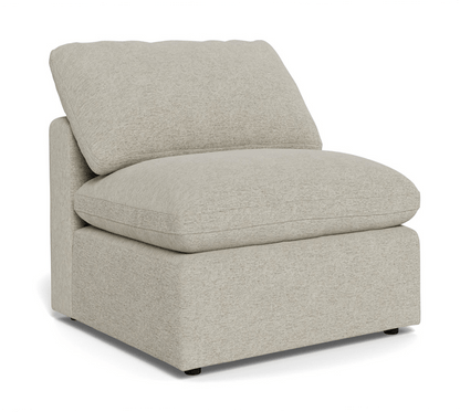 Fluffy Small Armless Chair - Merit Dove
