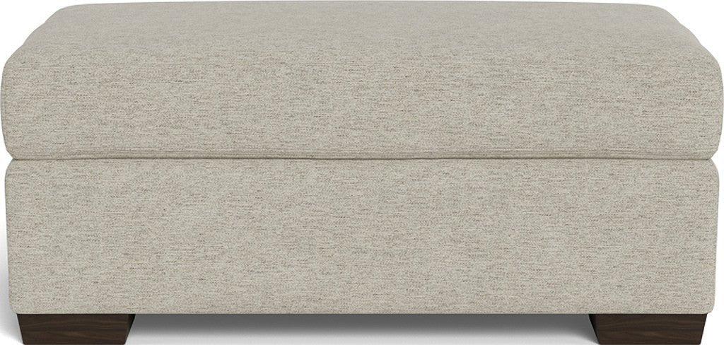 Mesa Storage Ottoman - Elliot Teal