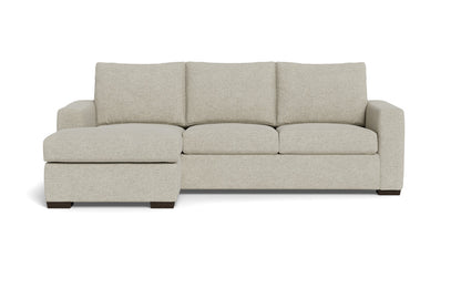 Mesa 101" Reversible Sofa Chaise - Merit Dove