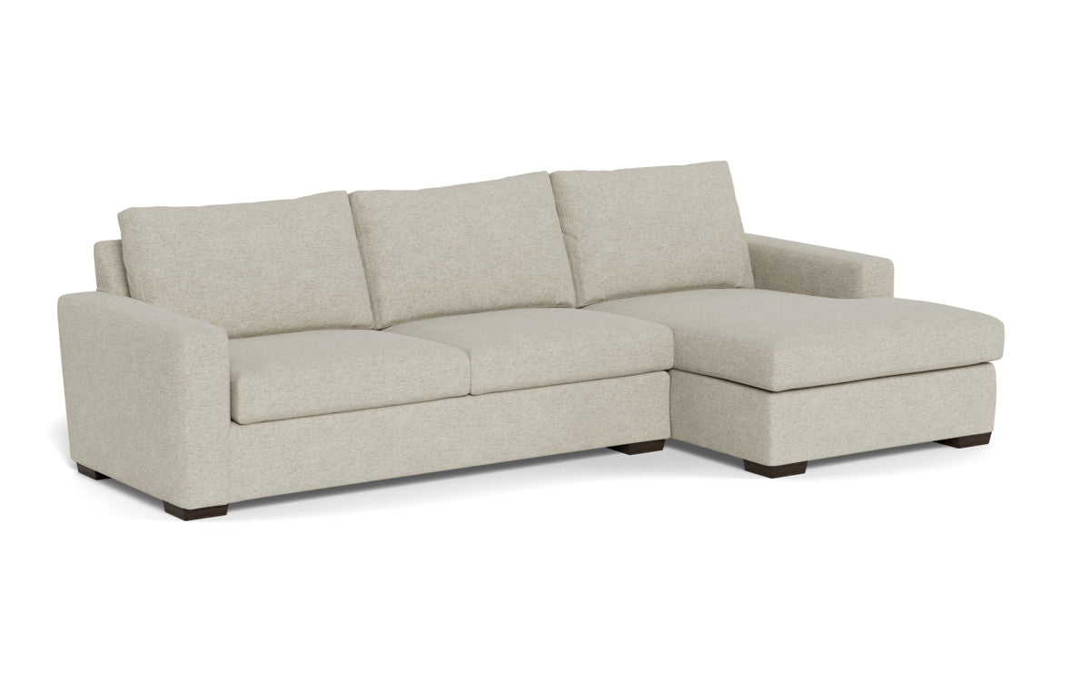 Mesa 123" Right Chaise Sectional - Merit Dove