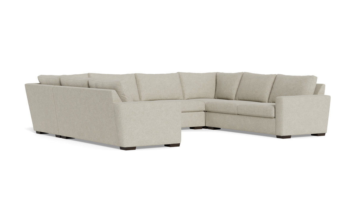 Mesa 154" Condo U Sectional - Merit Dove