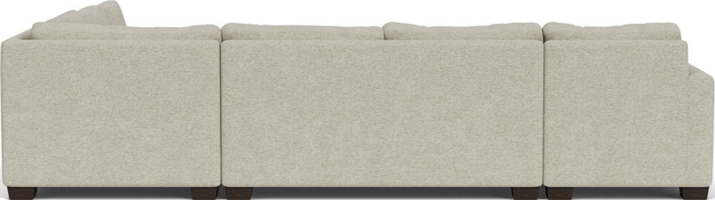 Track 141" Corner Sectionals w. Left Chaise - Merit Dove