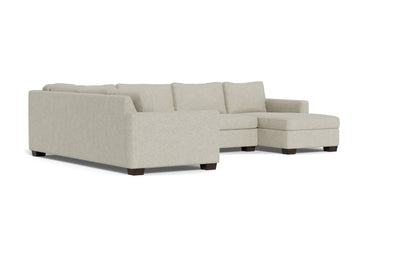 Track 141" Corner Sectionals w. Right Chaise - Merit Dove