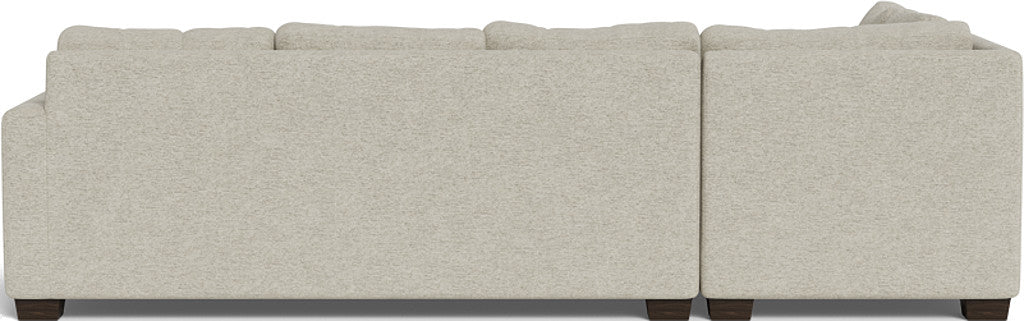 Track 121" Left Chaise Sleeper Sectional - Merit Dove