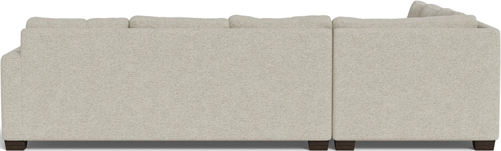 Track 121" Left Corner Sectional - Merit Dove