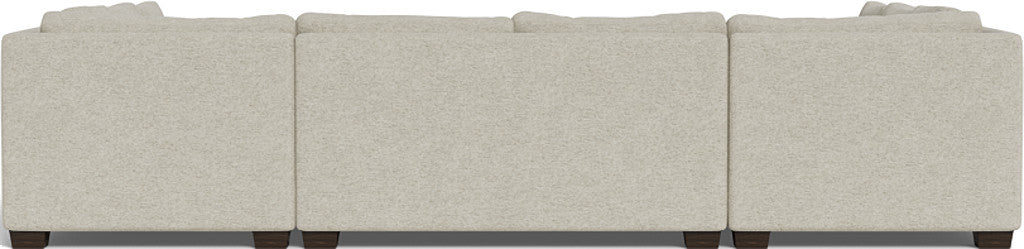 Track 141" Corner Sofa U Sectional - Merit Dove