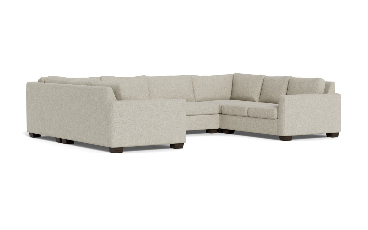 Track 141" Corner Sofa U Sectional - Merit Dove