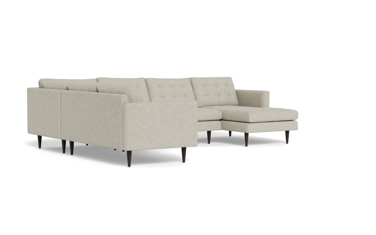 Wallace 130" Corner Sectionals w. Right Chaise - Merit Dove