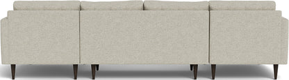 Wallace 126" Double Chaise U Sectional - Merit Dove