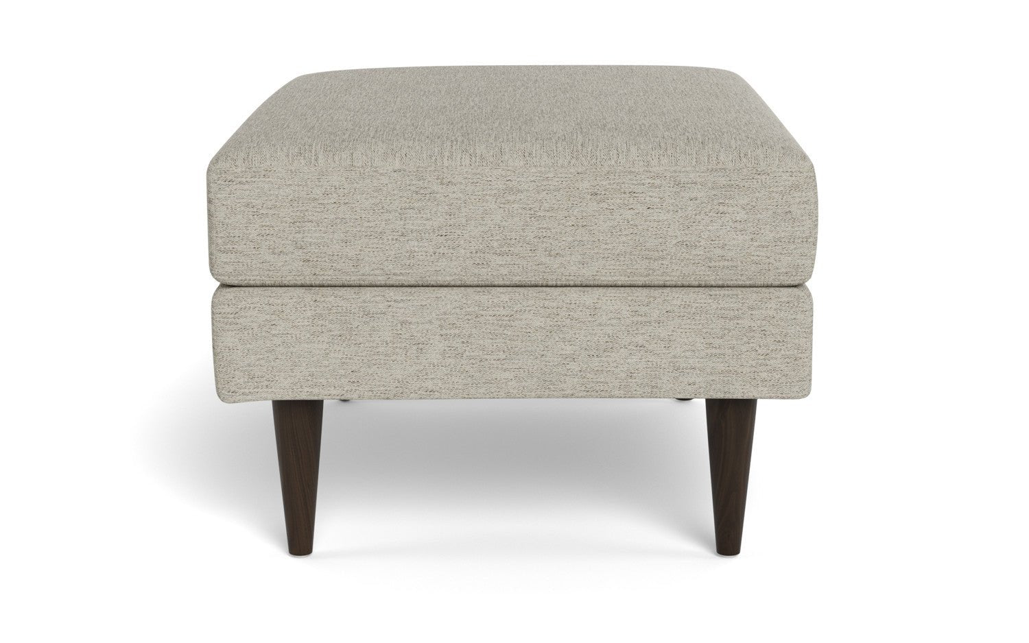 Wallace Untufted Ottoman - Elliot Teal