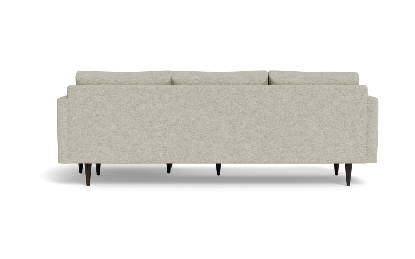 Wallace 98" Untufted Reversible Chaise Sofa - Merit Dove