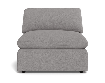 Fluffy Small Armless Chair - Merit Dove