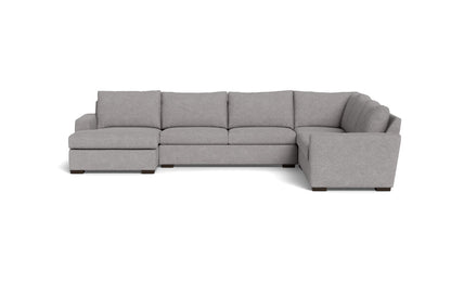Mesa 156" Corner Sectionals w. Left Chaise - Merit Graystone