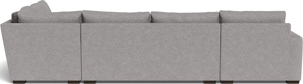 Mesa 156" Corner Sectionals w. Left Chaise - Merit Graystone