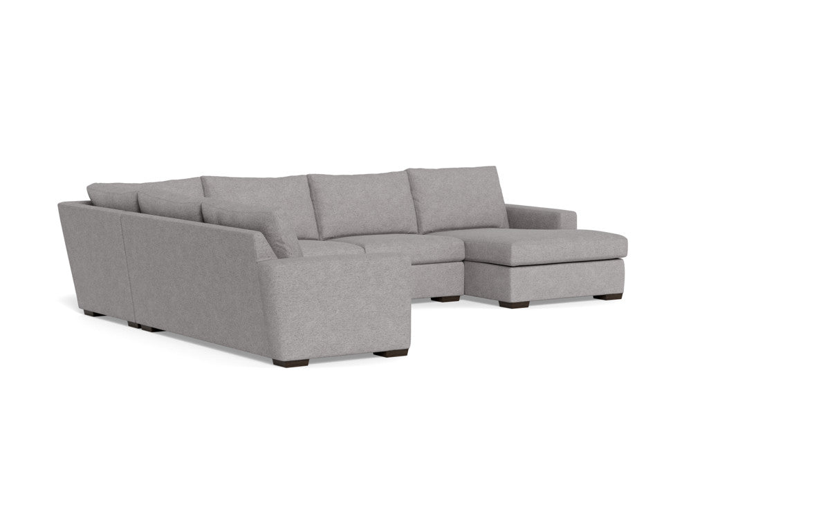 Mesa 156" Corner Sectionals w. Right Chaise - Merit Graystone